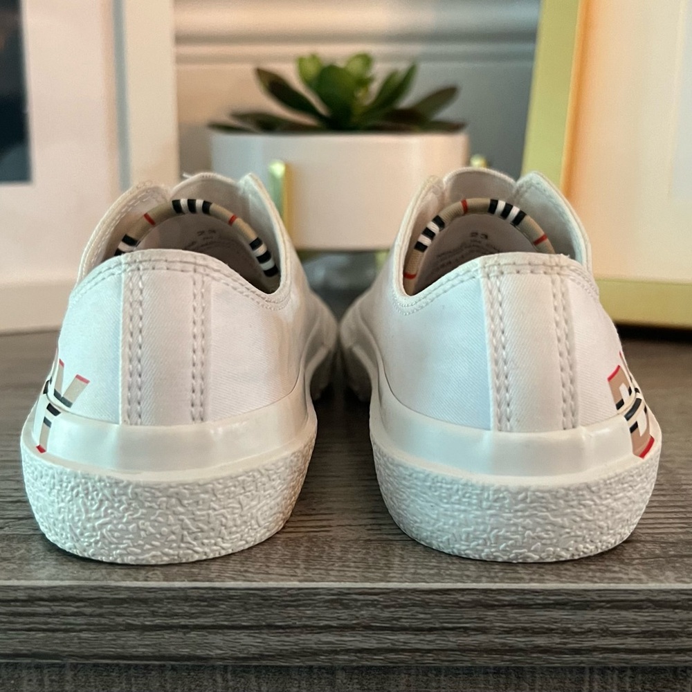 Burberry Toddler Canvas Slip-On Sneakers - Picture 6 of 13